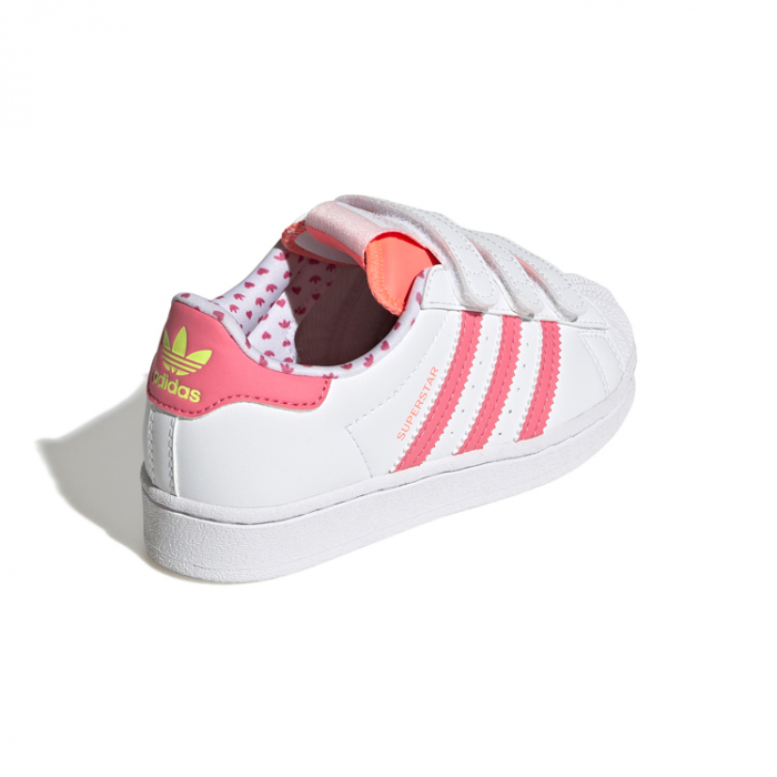 Sneakers Copii, Adidas Originals, Superstar, Valentine's Day, Alb [4]