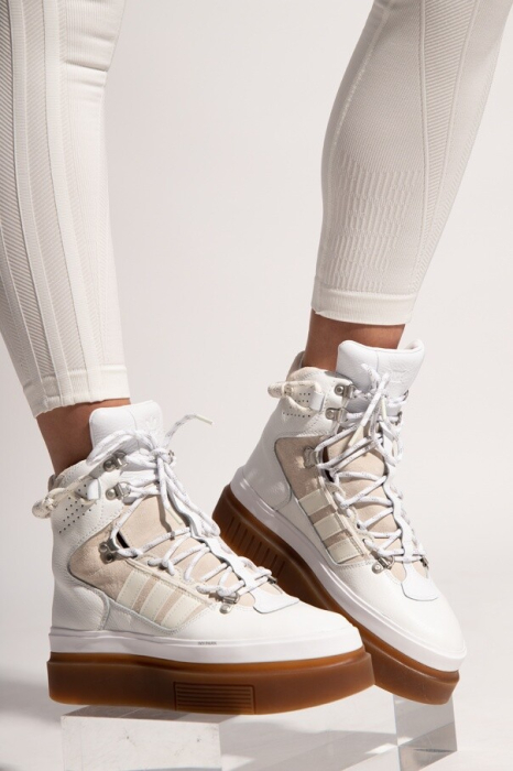 Sneakers Dama, Ivy Park & Adidas, Alb, Talpa Inalta [9]