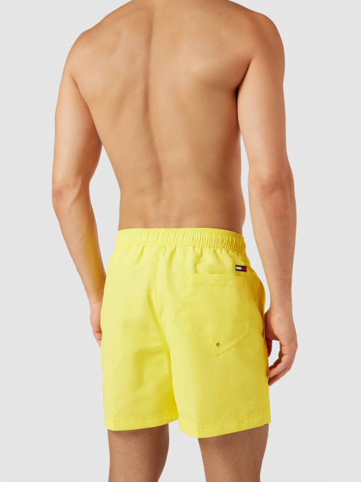 Pantaloni de baie barbati, Tommy Hilfiger, Galben, Logo [2]