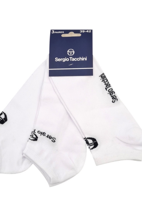 Șosete scurte barbati, Sergio Tacchini, Set 3 bucati, Bumbac, Logo Brodat [3]