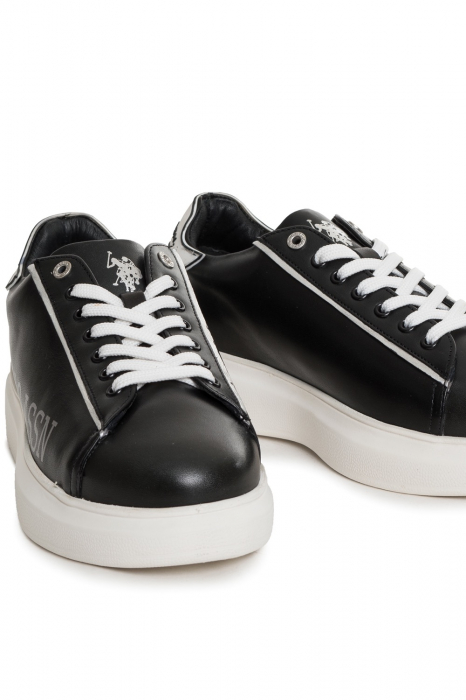 Sneakers Dama, U.S. Polo ASSN, Piele, Negru, 39 EU [5]