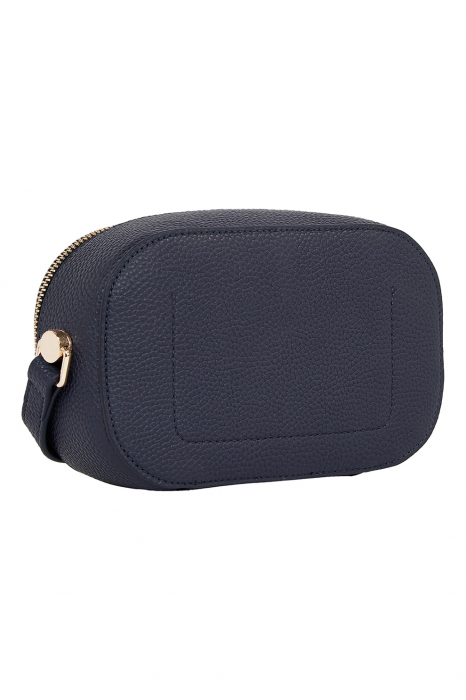 Tommy Hilfiger, Geanta crossbody din piele ecologica, Element, Albastru inchis [2]