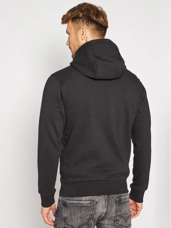 Tommy Jeans, Hanorac Bărbați, Regular fit, Cu buzunar kangaroo, Negru [3]