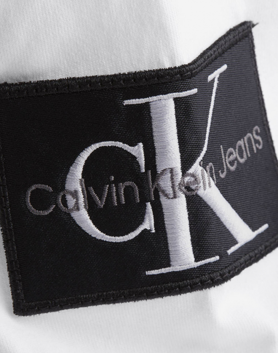 Tricou Barbati, CALVIN KLEIN, Logo, Alb, L INTL [4]