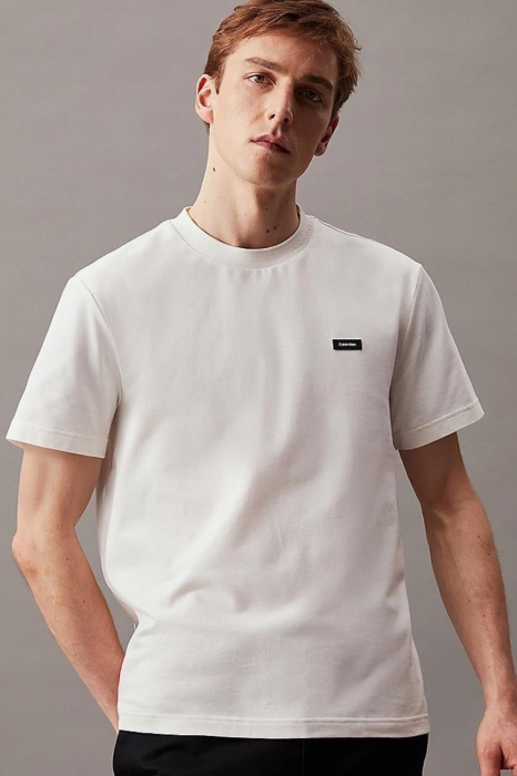 Tricou Barbati, Calvin Klein, Mini Logo, Decolteu la baza gâtului [2]