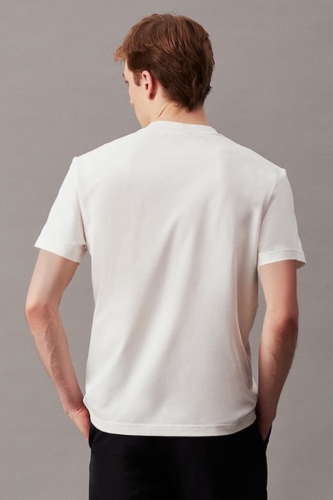 Tricou Barbati, Calvin Klein, Mini Logo, Decolteu la baza gâtului [3]