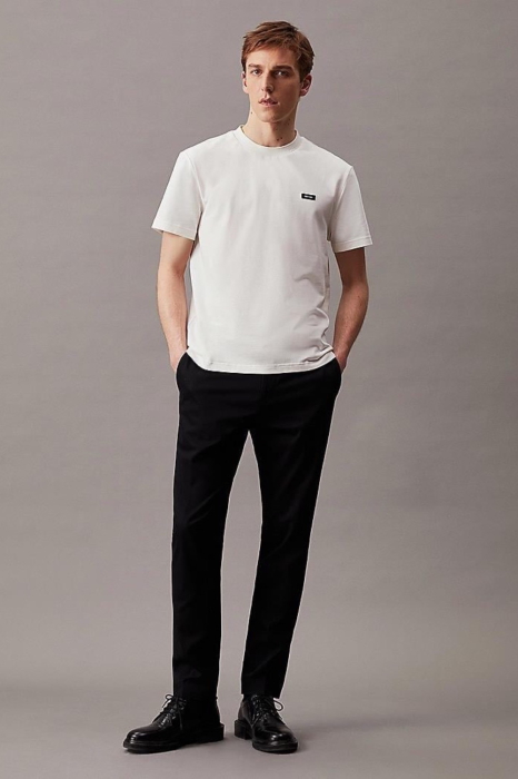 Tricou Barbati, Calvin Klein, Mini Logo, Decolteu la baza gâtului [5]