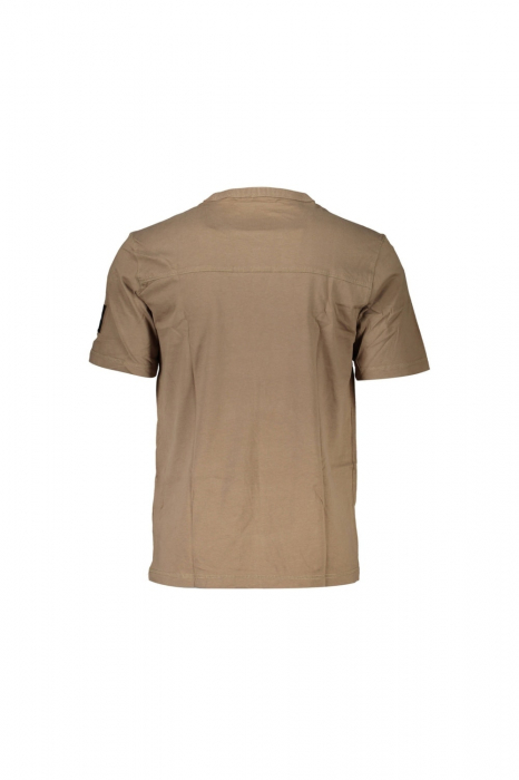 Tricou Barbati, CALVIN KLEIN JEANS, 100% Bumbac organic, Bej [6]