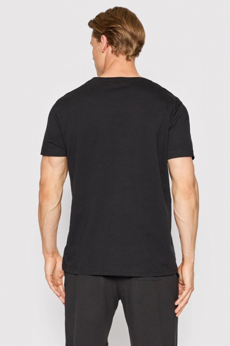 Tricou Barbati, Calvin Klein, Negru, Bumbac, Logo Printat [2]