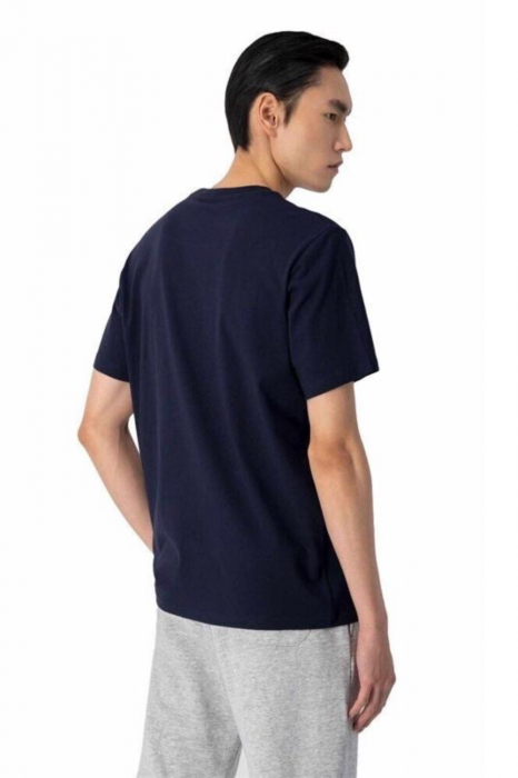 Tricou Barbati, Champion, Text, Albastru inchis, Bumbac, Logo [2]