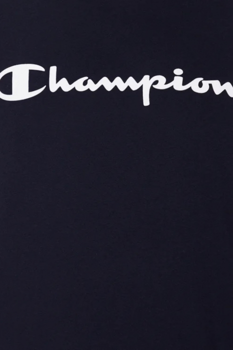Tricou Barbati, Champion, Text, Albastru inchis, Bumbac, Logo [3]