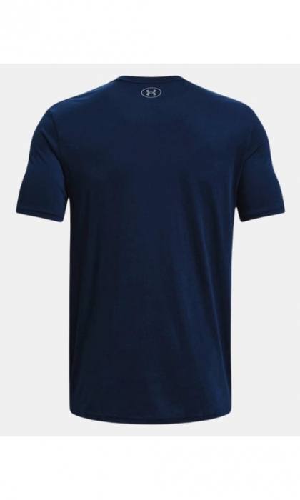 Tricou Barbati, Under Armour, Left Chest Lockup, Logo, Bleumarin inchis, M [4]