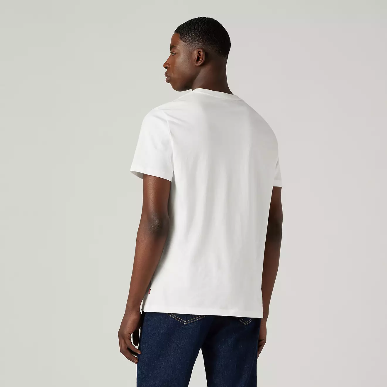 Tricou Bărbați, Levi's, Alb, Bumbac, Logo [2]