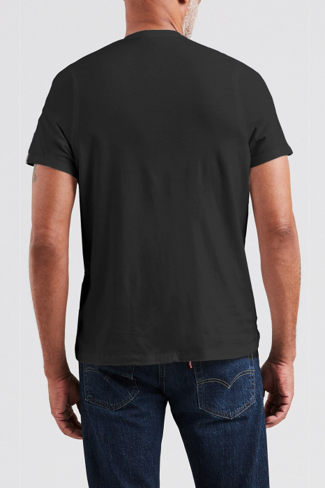 Tricou Barbati, Levi's, Guler in V, Bumbac, Mini Logo [3]