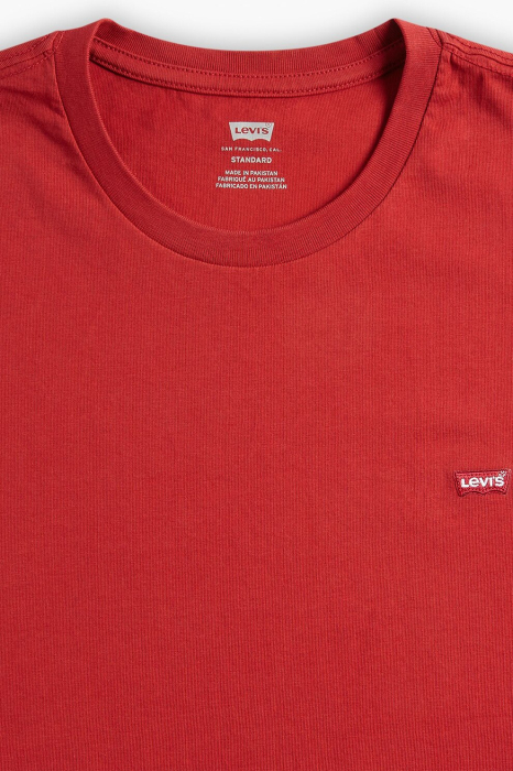 Tricou Bărbați, Levi's, Roșu, Bumbac, Logo Brodat [6]