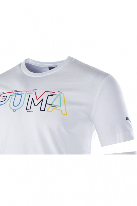 Tricou Barbati, Puma, Bumbac, Tokyo Logo [3]