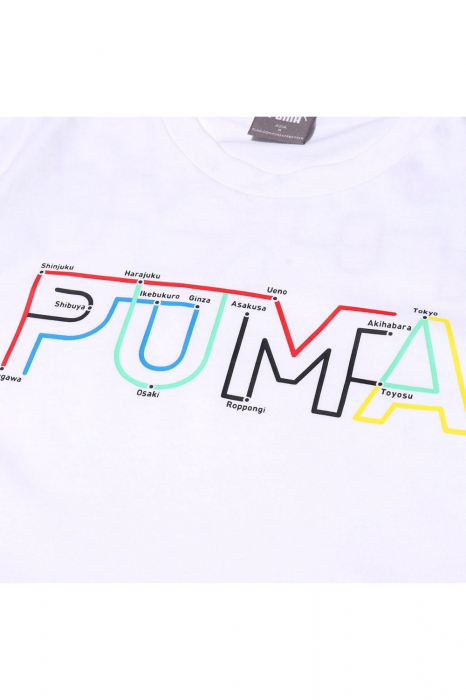 Tricou Barbati, Puma, Bumbac, Tokyo Logo [4]