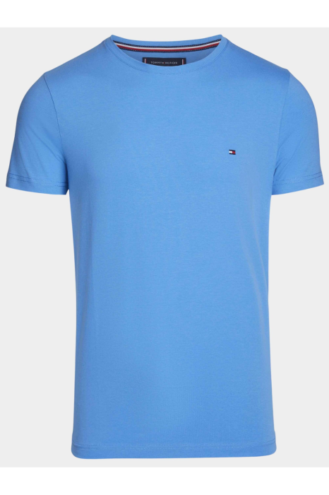 Tricou Barbati, Tommy Hilfiger, Albastru, Logo Brodat [1]