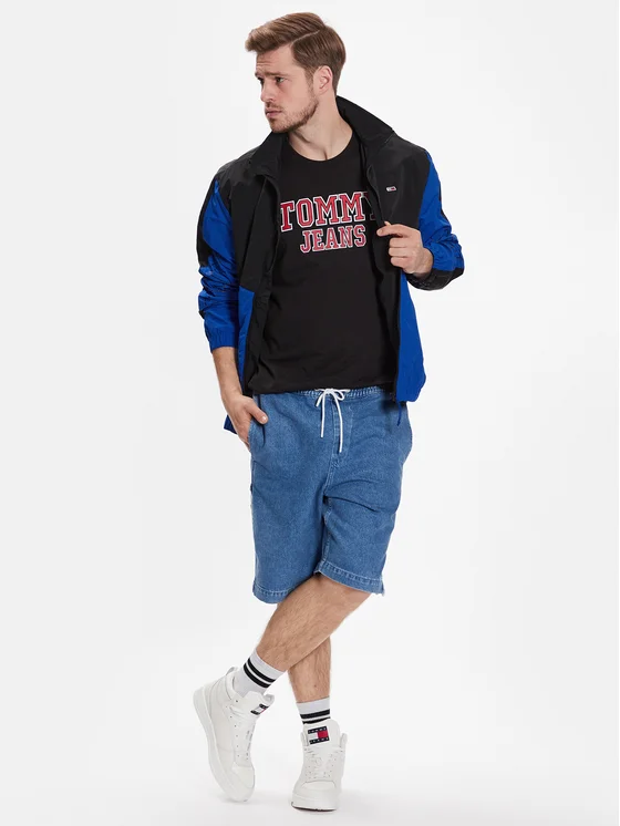 Tricou Barbati, Tommy Hilfiger, Negru, Logo, Bumbac, M [4]