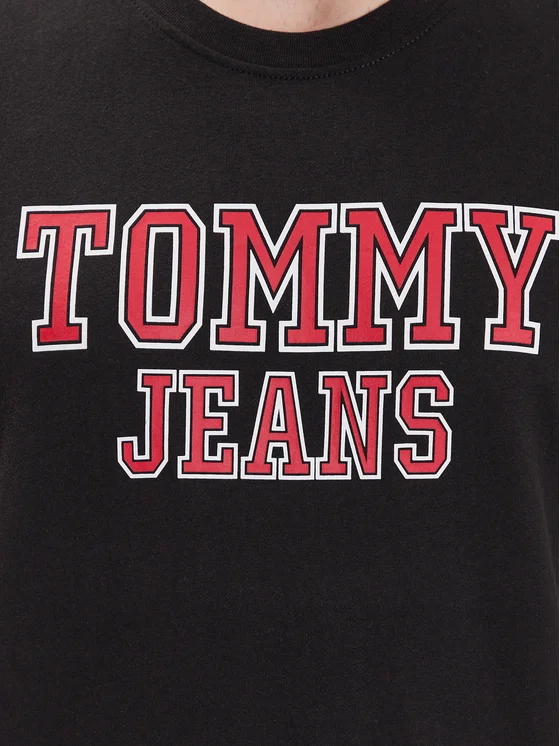 Tricou Barbati, Tommy Hilfiger, Negru, Logo, Bumbac, M [5]