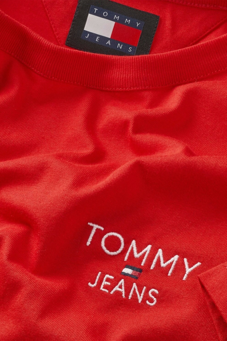 Tricou Barbati, Tommy Jeans, Bumbac, Logo Brodat [5]