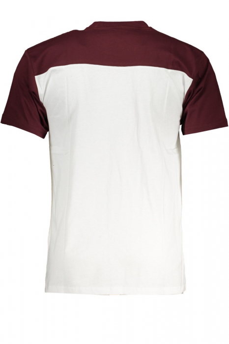 Tricou Barbati, Vans, Bumbac, Alb/Maro, M [2]
