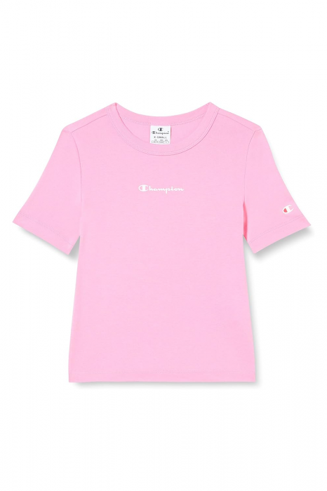 Tricou Crop Dama, Champion, Bumbac, Mini Logo [6]