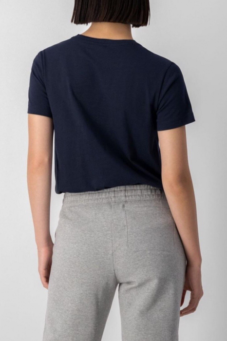 Tricou Dama, Champion, Micrologo, Albastru deschis, Bumbac [2]