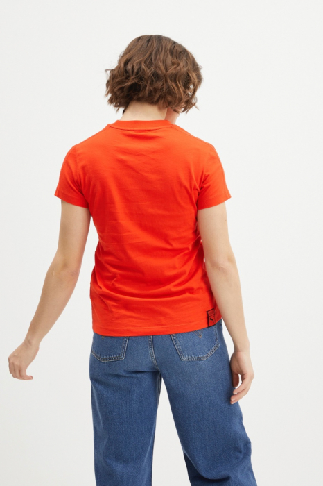 Tricou dama, Puma x Vogue, Rosu, Bumbac, M [3]