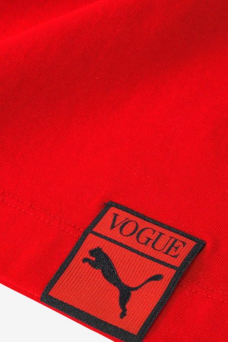 Tricou dama, Puma x Vogue, Rosu, Bumbac, M [6]