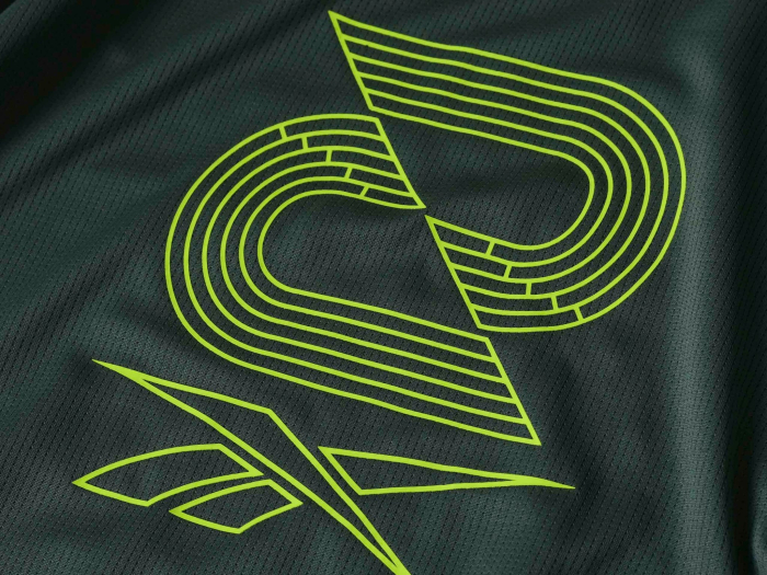 Tricou Dama, Reebok, Running SW Graphic Tee, Verde [3]