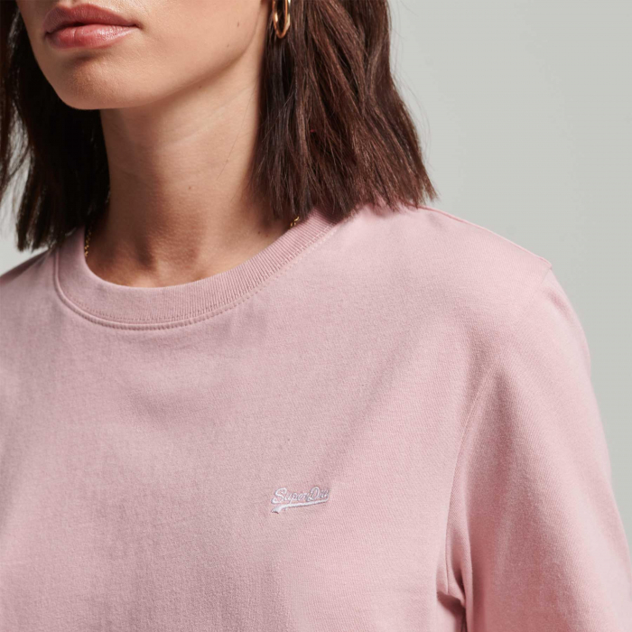 Tricou Dama, Superdry, Logo brodat, Decolteu la baza gâtului, Bumbac, M [4]