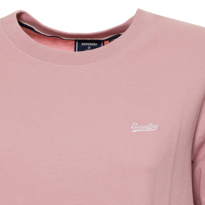 Tricou Dama, Superdry, Logo brodat, Decolteu la baza gâtului, Bumbac, M [5]