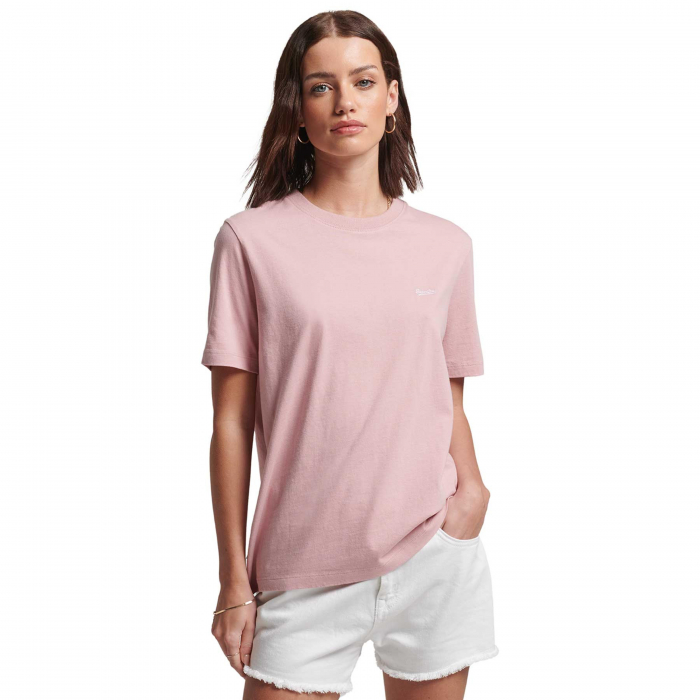 Tricou Dama, Superdry, Logo brodat, Decolteu la baza gâtului, Bumbac, M [2]