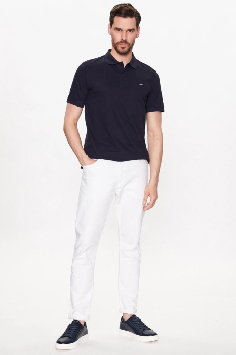 Tricou polo barbati, Calvin Klein, Bumbac, Logo [3]