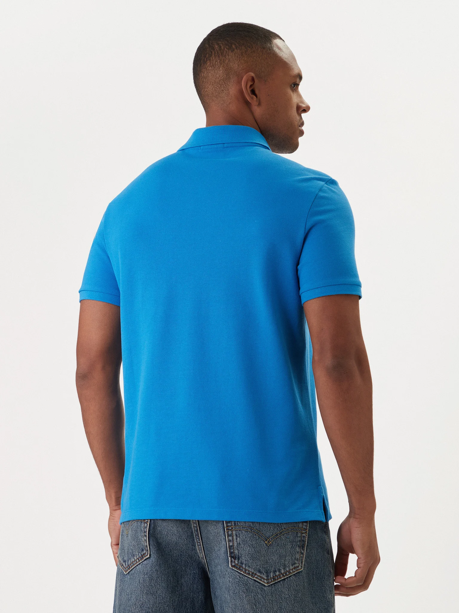 Tricou polo bărbați, Calvin Klein, Bumbac, Mini Logo [3]