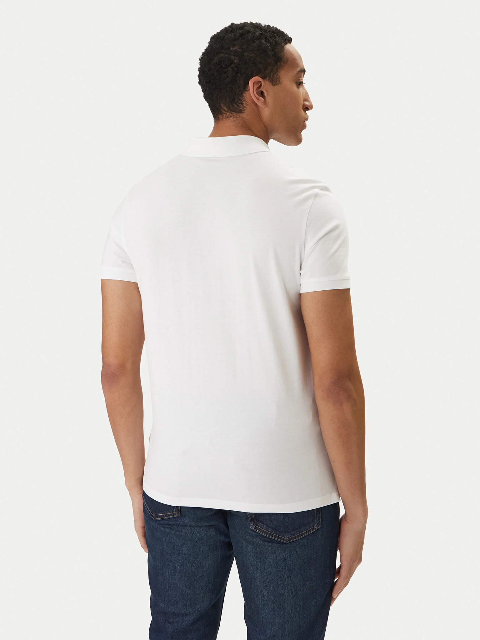 Tricou polo bărbați, Calvin Klein Jeans, Bumbac, Logo Brodat [2]