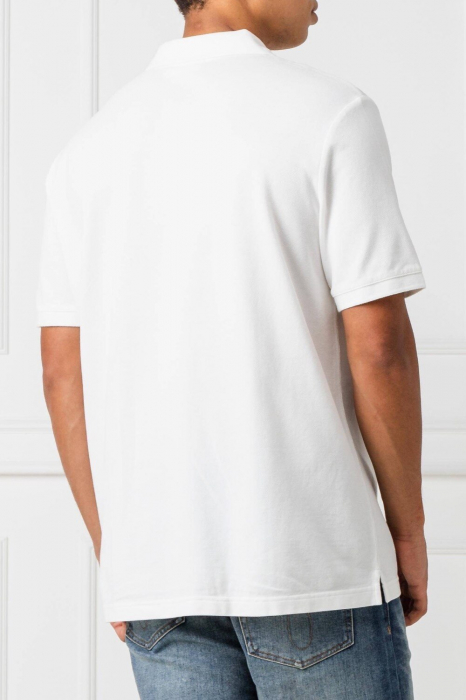 Tricou polo barbati, Calvin Klein, Bumbac, Logo Brodat [3]