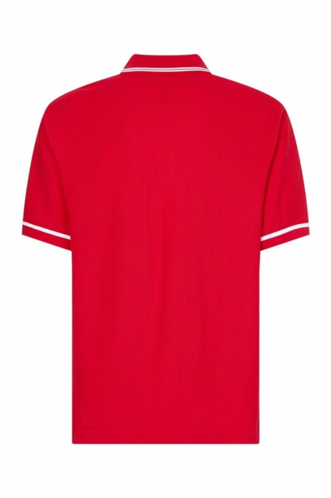 Tricou polo barbati, Tommy Hilfiger, Logo Brodat, Bumbac [8]