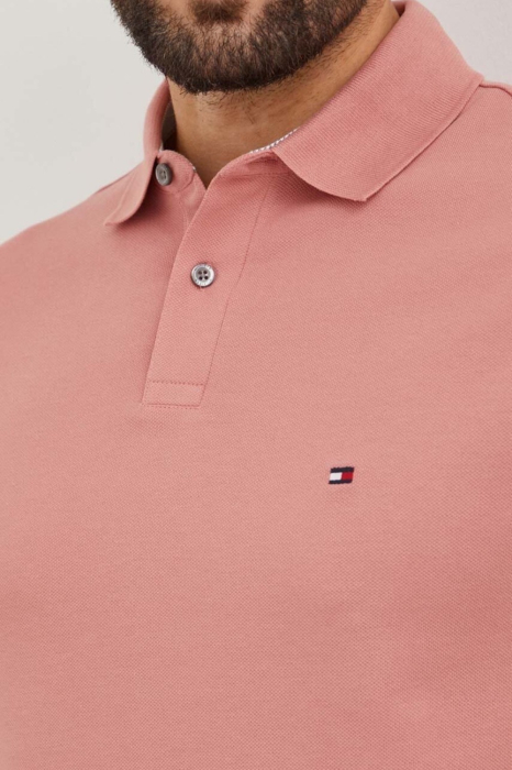 Tricou polo barbati, Tommy Hilfiger, Regular Fit, Roz Pal [5]