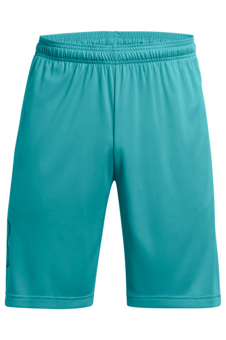 Under Armour, Pantaloni scurți bărbați, Logo, Pentru antrenament Tech™, Albastru aquamarin [5]