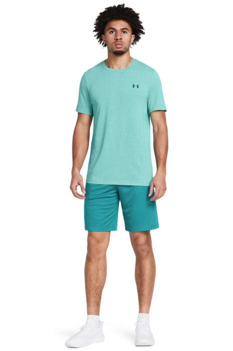 Under Armour, Pantaloni scurți bărbați, Logo, Pentru antrenament Tech™, Albastru aquamarin [4]