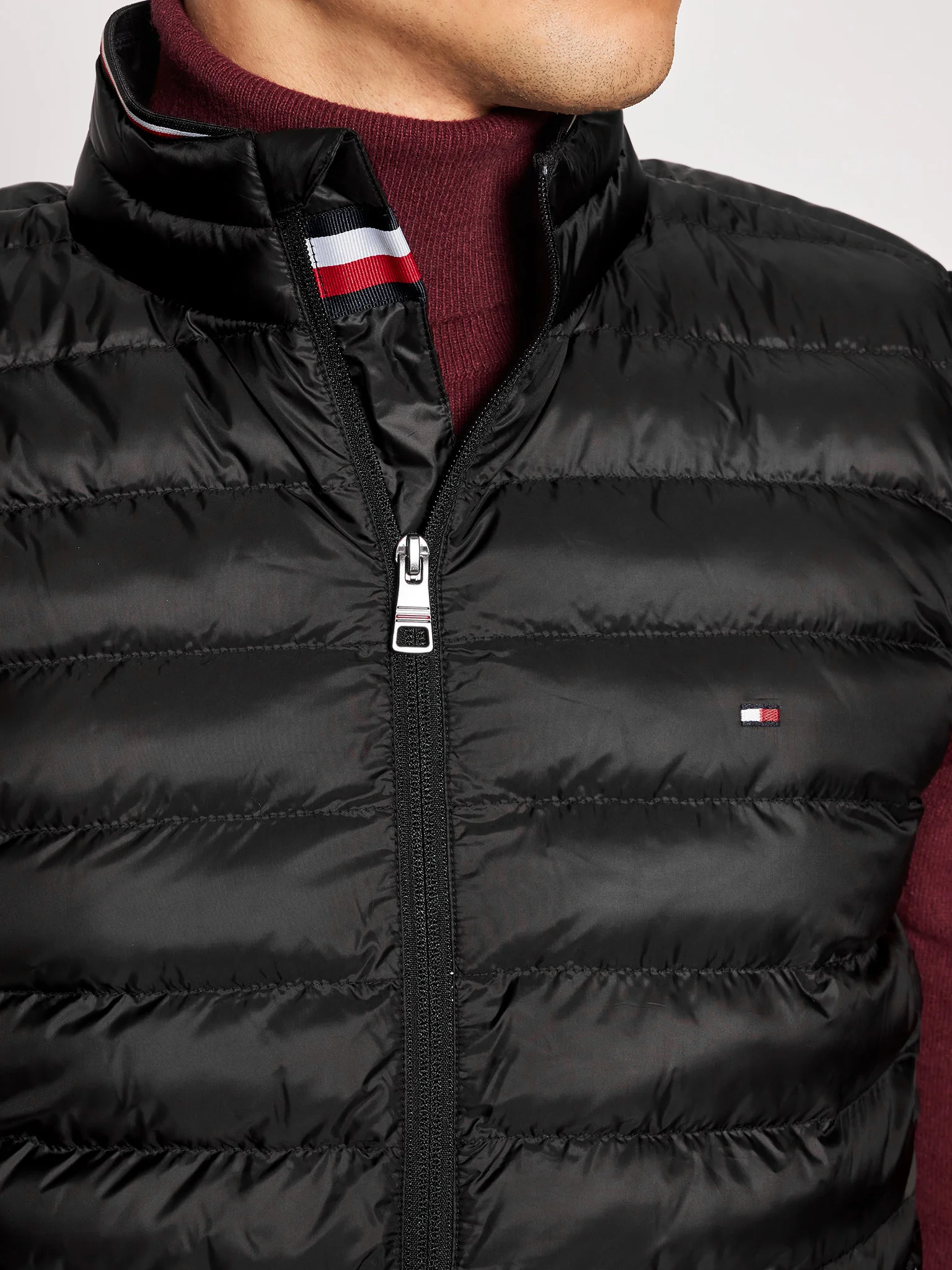 Vesta Barbati, Tommy Hilfiger, Negru, Logo [5]