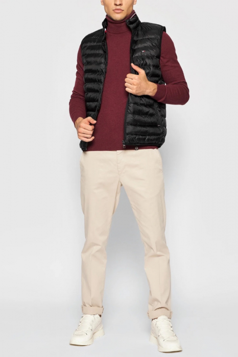 Vesta Barbati, Tommy Hilfiger, Negru, Logo [4]