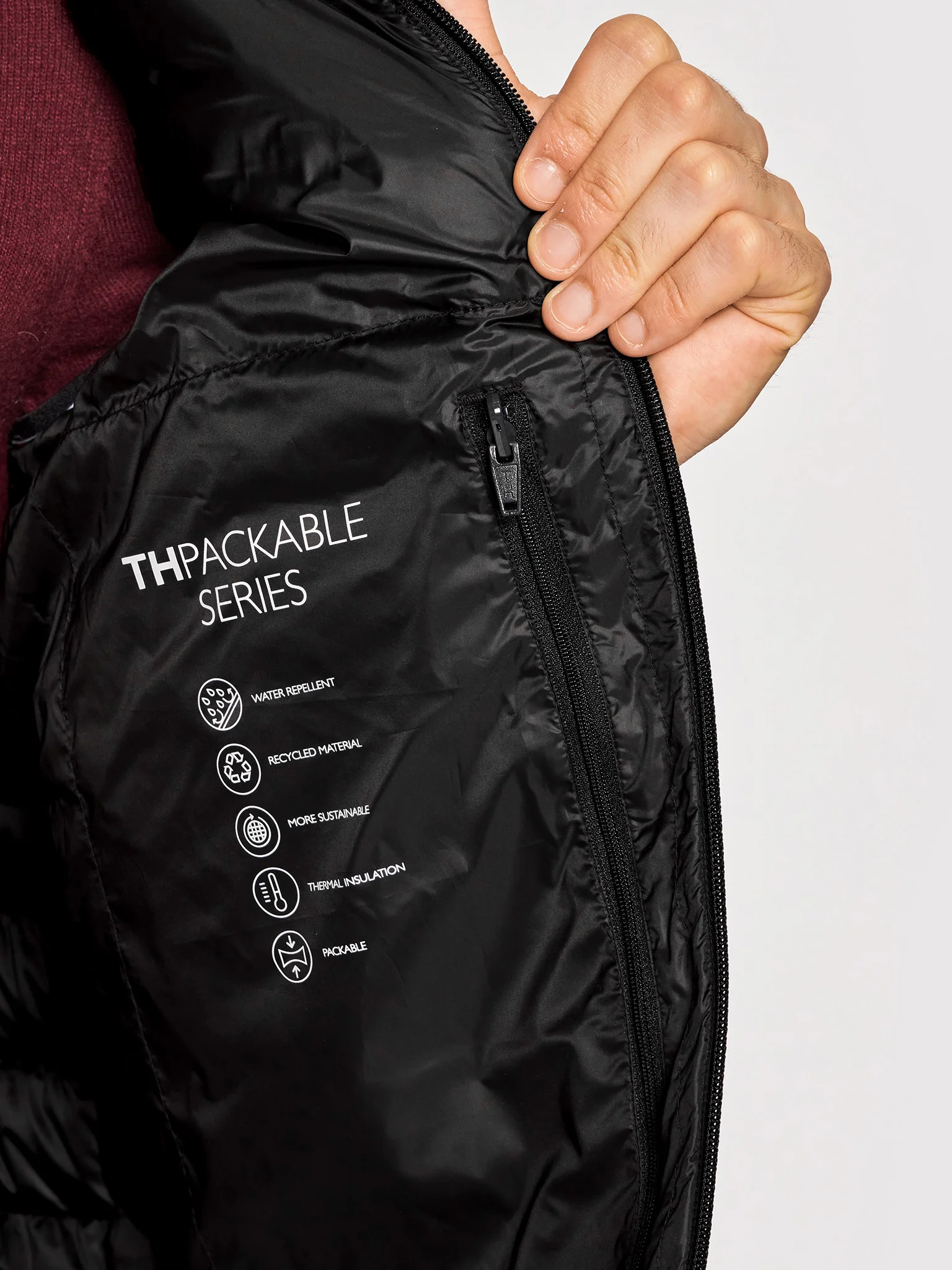 Vesta Barbati, Tommy Hilfiger, Negru, Logo [6]