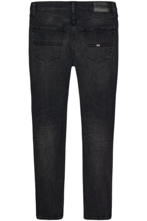 Blugi Barbati, Tommy Hilfiger, Negru, Denim, Slim [5]