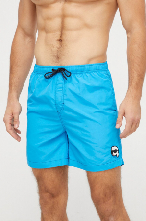 Costume de baie - Pantaloni scurți de baie, Karl Lagerfeld, Albastru deschis, Mini Logo