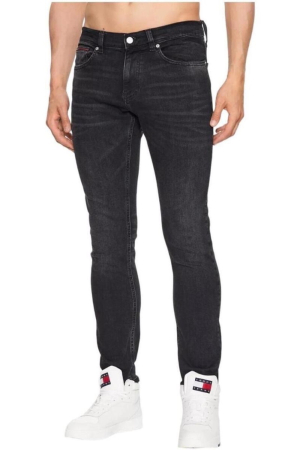 Blugi Barbati, Tommy Hilfiger, Negru, Denim, Slim [1]