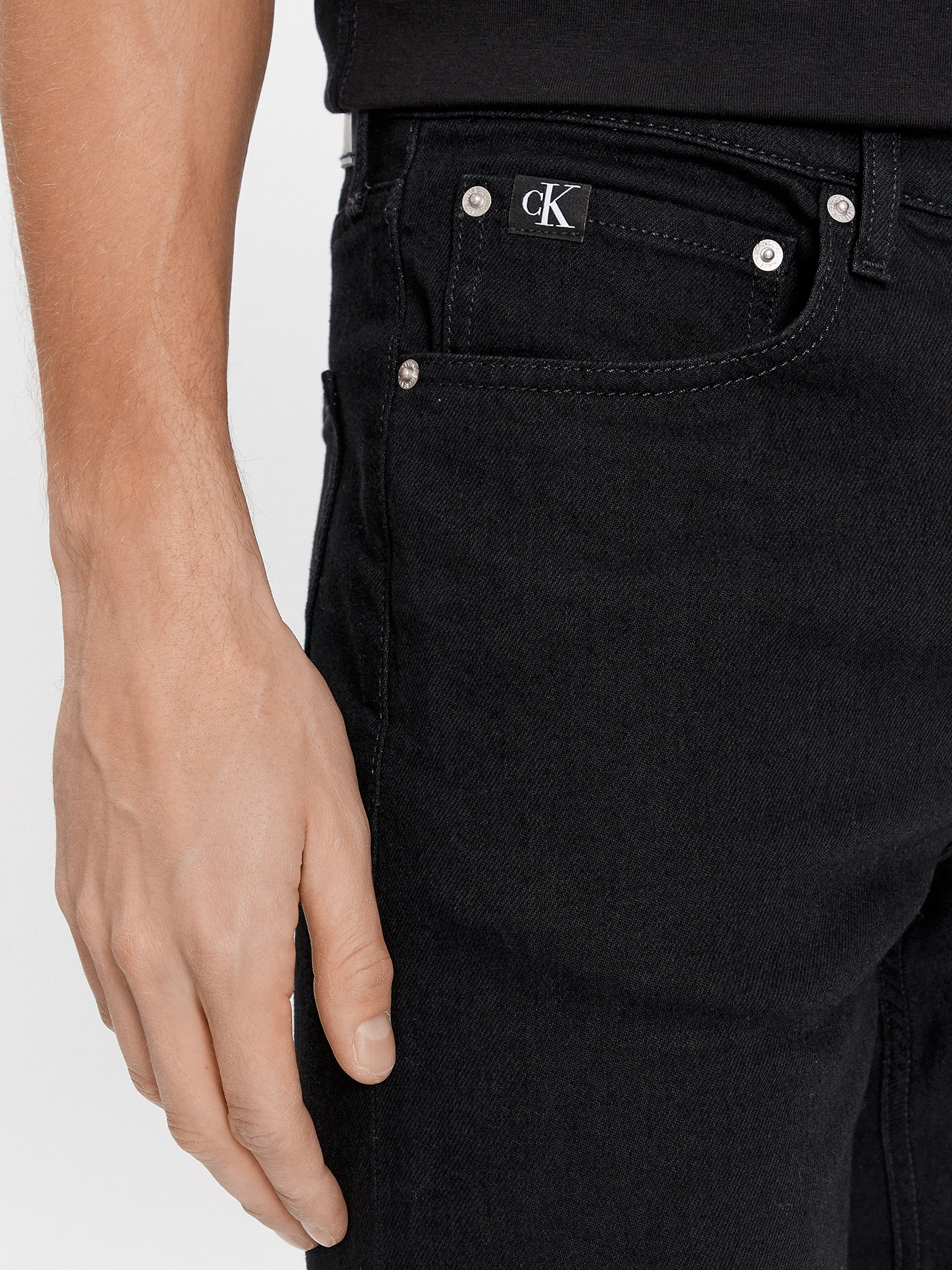 Blugi Bărbați, Calvin Klein Jeans, Negru [3]