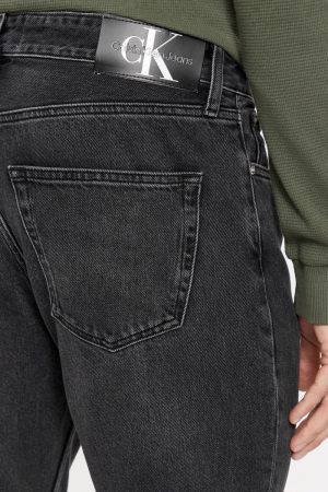 Blugi Barbati, Calvin Klein Jeans, Negru, Straight Fit [4]